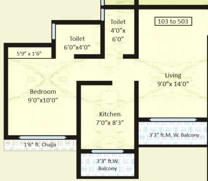 1 BHK Flat in Shree Kurlai Complex in Saphale East, Palghar - Image 923586