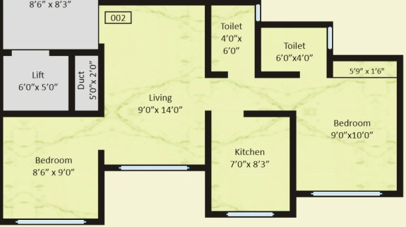 2 BHK Flat in Shree Kurlai Complex in Saphale East, Palghar - Image 923588