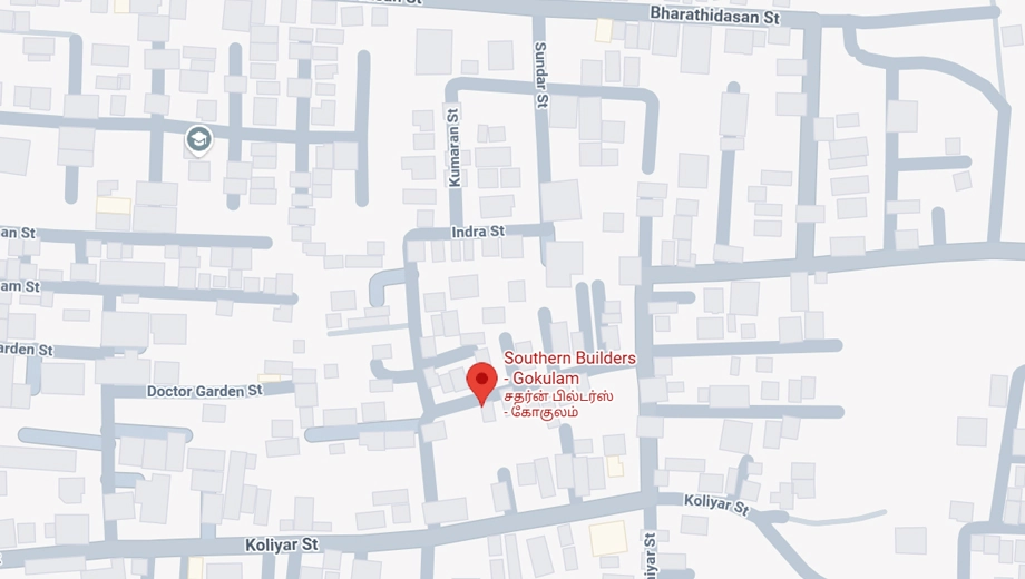 Location of Southerns Gokulam - Image 415821