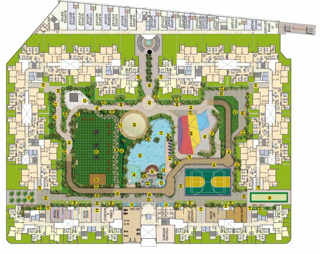 Master Plan of Adinath Anantam in Chaukhan, Jodhpur - Image 415865