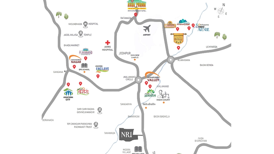 Location of Ashapurna NRI - Image 415909