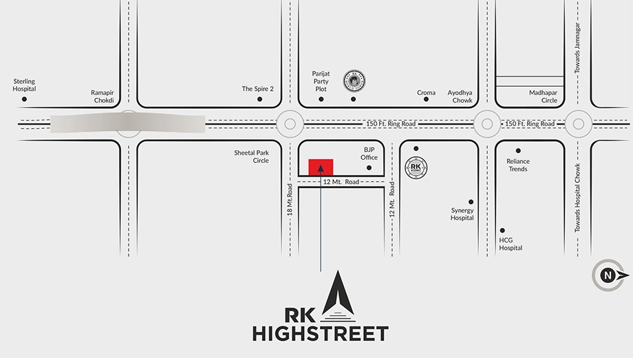 Location of Vivan RK Highstreet - Image 415896