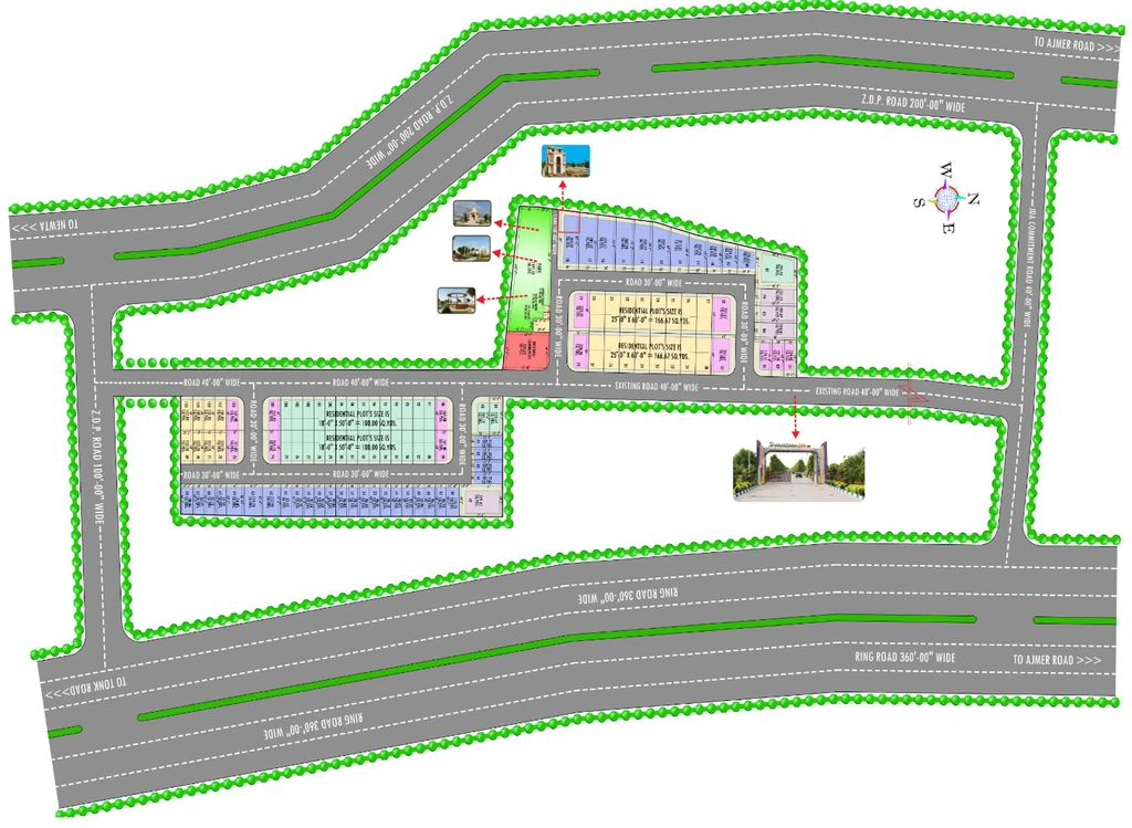 Master Plan of Kedia Janardana City in Ajmer Road, Jaipur - Image 415933