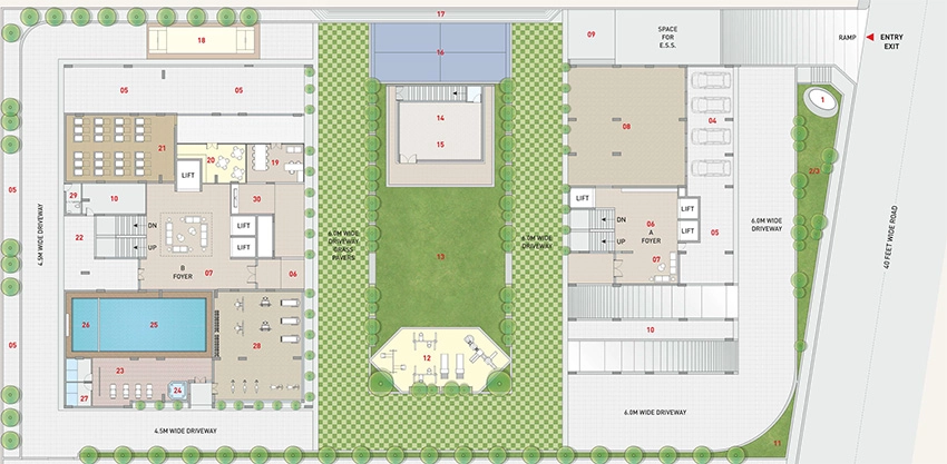 Master Plan of Rk Park View in Madhapar, Rajkot - Image 415921