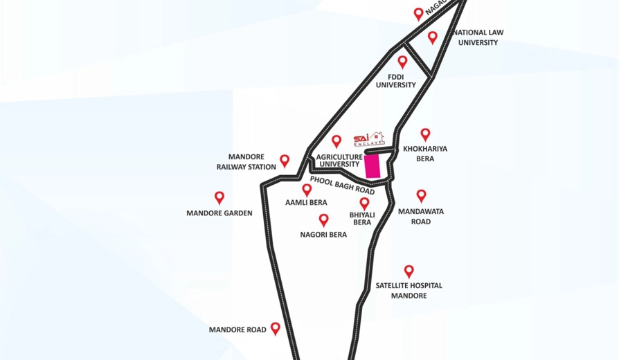 Location of Shri Sai Enclave - Image 415967