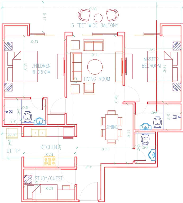 2.5 BHK Flat in Shree Anad Vivanta in Haridwar Road, Dehradun - Image 923665