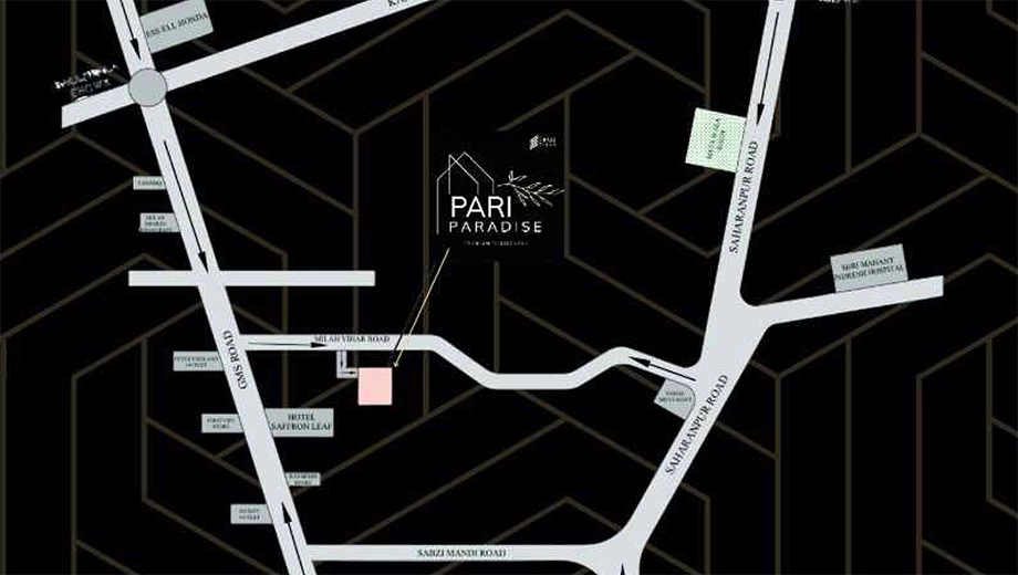 Location of Pari Paradise - Image 416028