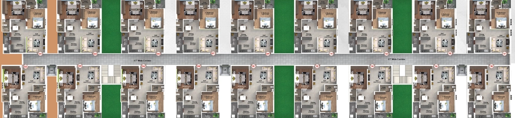 Floor Plan of PVR Elite in Kanuru, Vijayawada - Image 416046