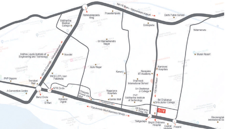 Location of PVR Koteswara Classic - Image 416053