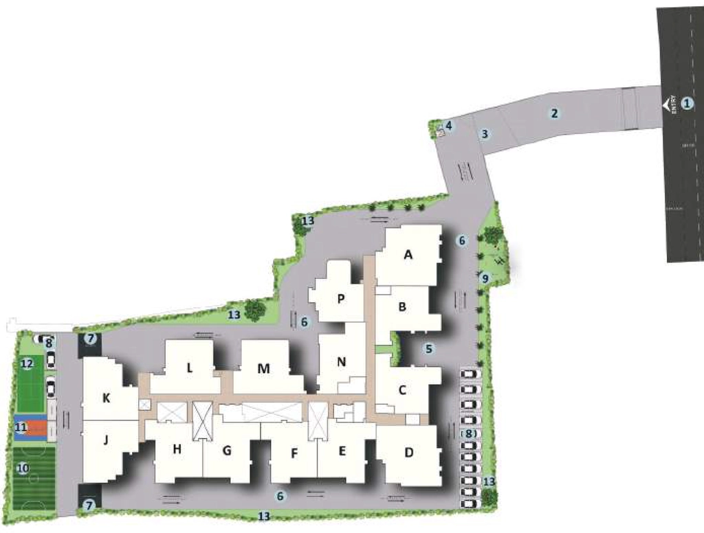 Master Plan of Veegaland Lluvia Garden in Oruvathilkotta, Thiruvananthapuram - Image 416102