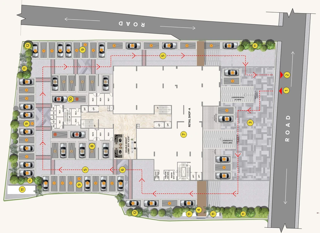 Master Plan of Achyut Skyhigh in Beltola, Guwahati - Image 416328
