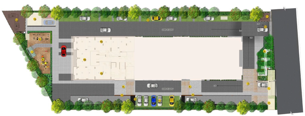 Master Plan of Brigade Sapphire in Hebbal, Mysore - Image 416121
