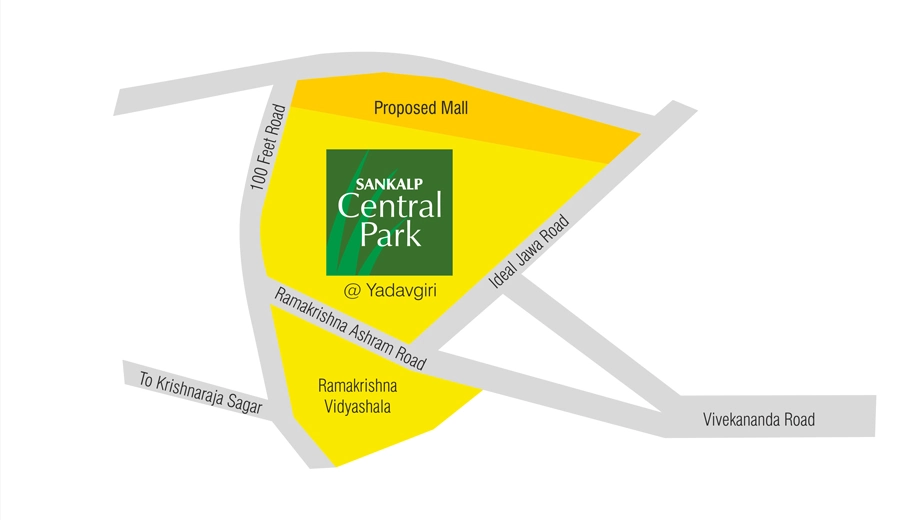 Location of Sankalp Central Park - Image 416135
