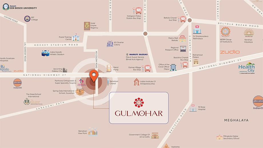 Location of KIC Gulmohar - Image 416294