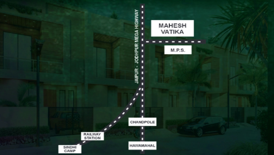Location of Ashok Mahesh Vatika in Kalwar Road, Jaipur - Image 416224