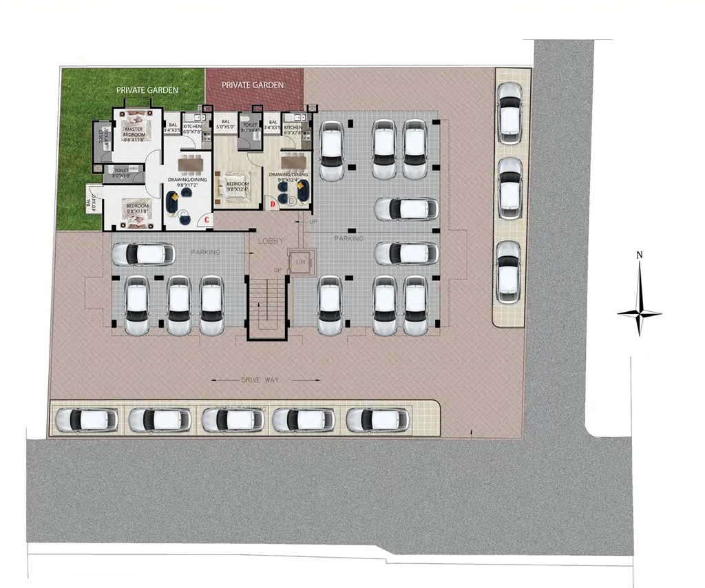 Master Plan of Prime Divine Terrace in Ahom Gaon, Guwahati - Image 416795