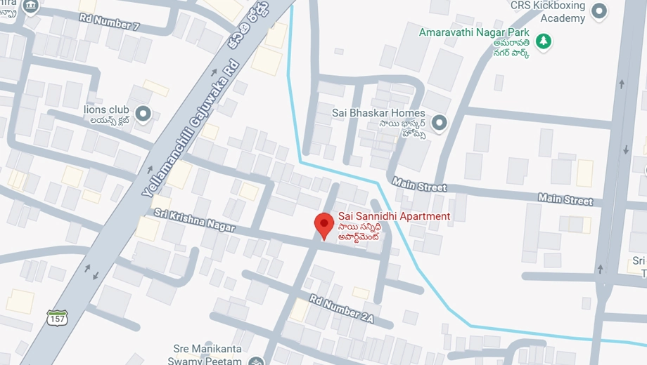 Location of PVR Sai Sannidhi in Gajuwaka, Visakhapatnam - Image 416418