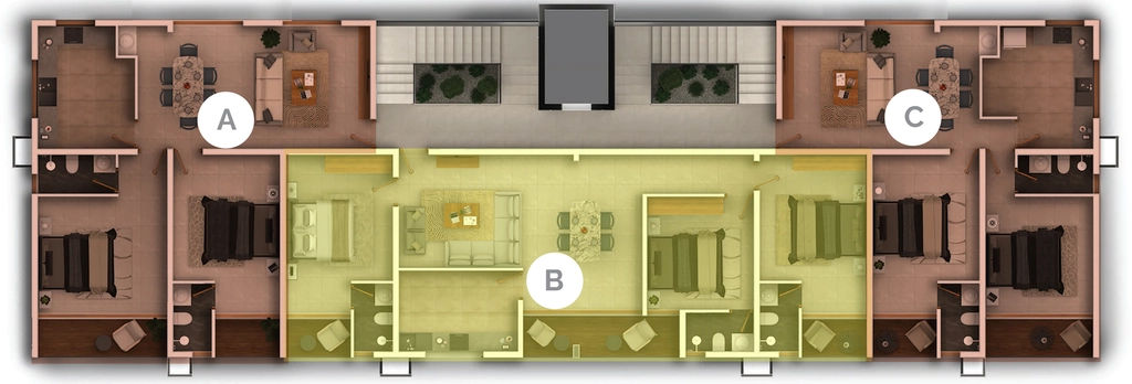 Floor Plan of JP Haven in Kakkanad, Kochi - Image 416457