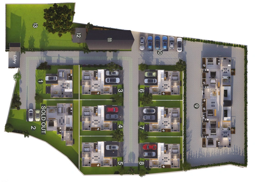 Master Plan of JP Haven in Kakkanad, Kochi - Image 416456