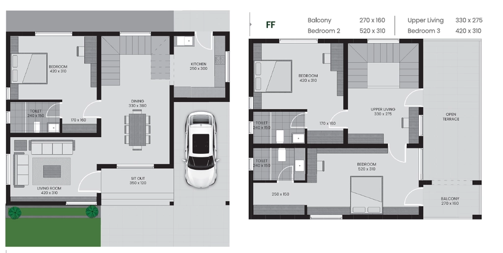 3 BHK House/Villa in Level 100 In Sync in Kakkanad, Kochi - Image 923893