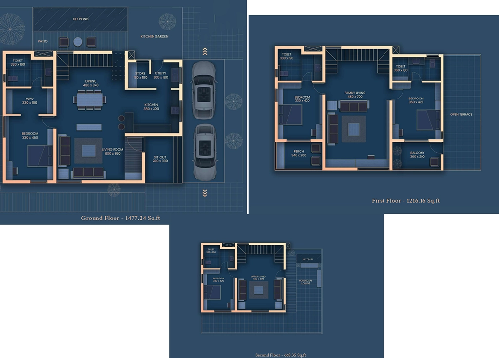 4.5 BHK Flat in Level 100 Casa Aventis in Kadavanthra, Kochi - Image 923898