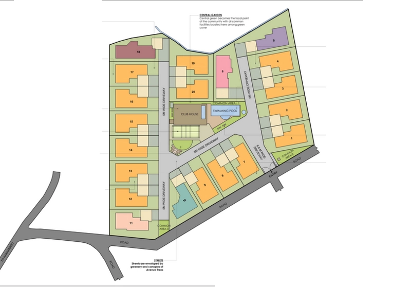 Master Plan of Prakriti Aawaas in Kakkanad, Kochi - Image 416497