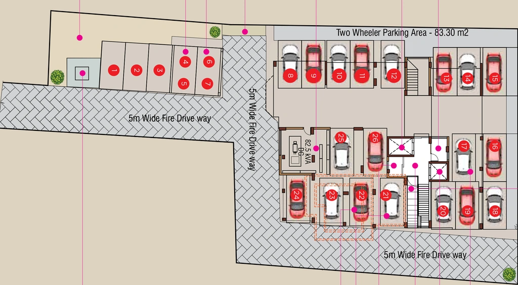 Master Plan of Lotus Sivaganga in Thrippunithura, Kochi - Image 416505