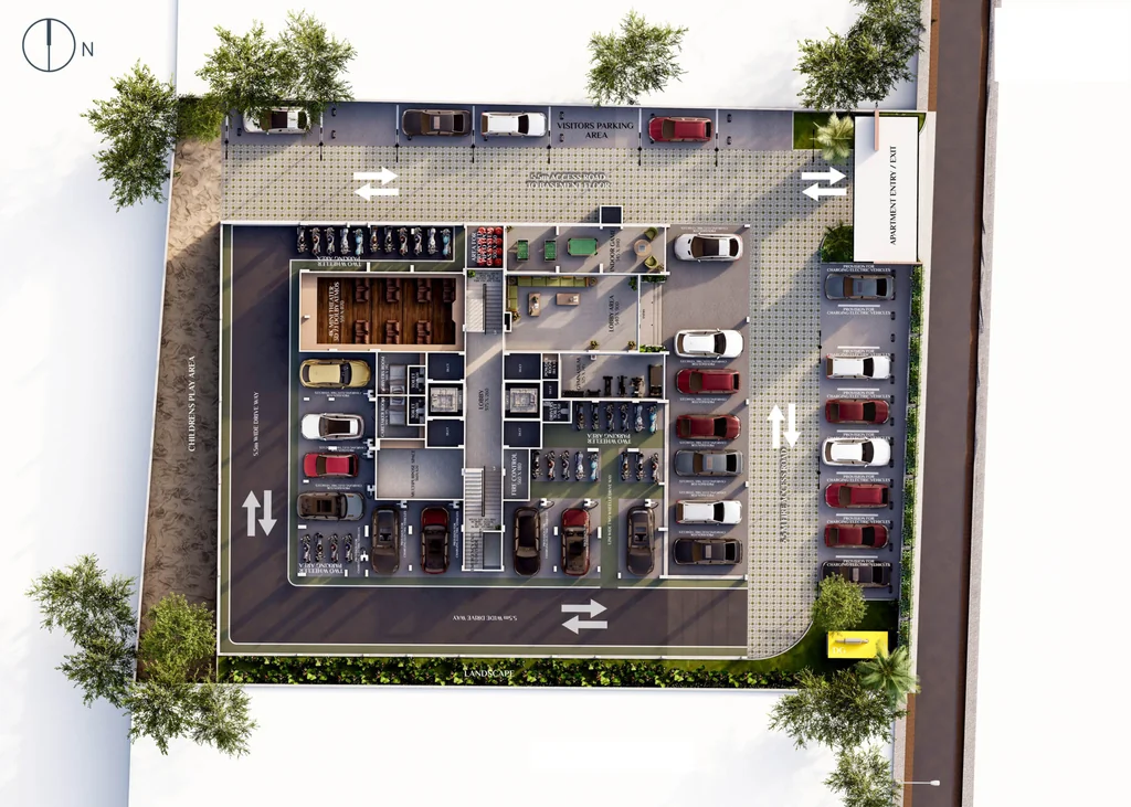 Master Plan of ClaySys Highlands in Pallikkara, Kochi - Image 416571