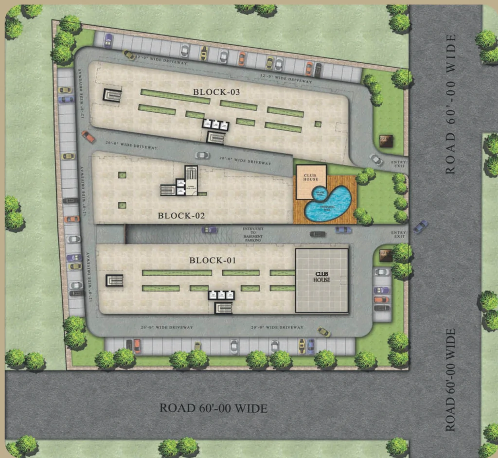 Master Plan of Arihant Legacy Signature Tower in Jagatpura, Jaipur - Image 416592