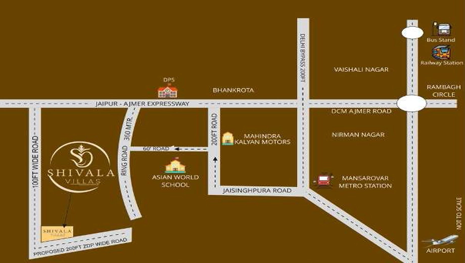 Location of Parshvanath Shivala in Ajmer Road, Jaipur - Image 416629