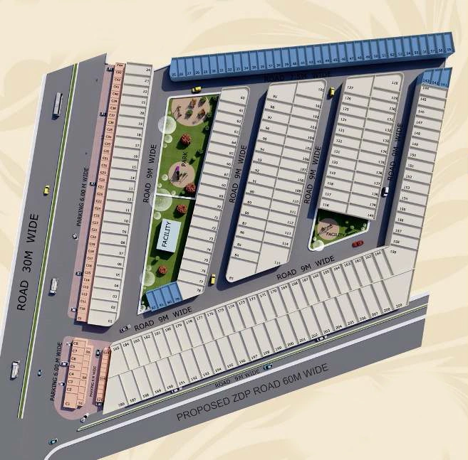 Master Plan of Parshvanath Shivala in Ajmer Road, Jaipur - Image 416630