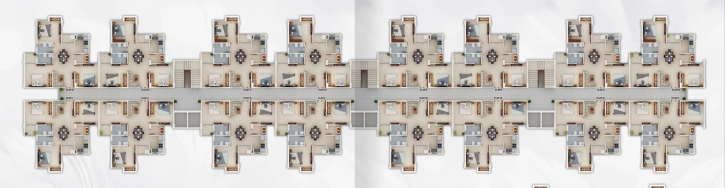 Floor Plan of Pragjyotish Piya Hill View in null, Guwahati - Image 416829
