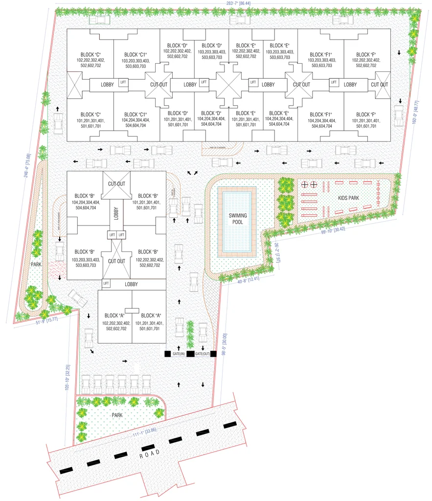 Master Plan of Doon Capital Heights in null, Dehradun - Image 416857