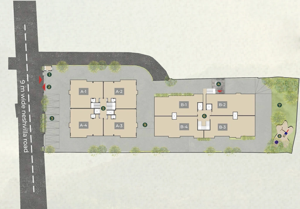 Master Plan of Elevate Vanya in Rajpur Road, Dehradun - Image 416906