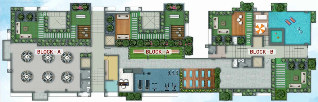 Master Plan of Trinity Atmos in Beltola, Guwahati - Image 416981