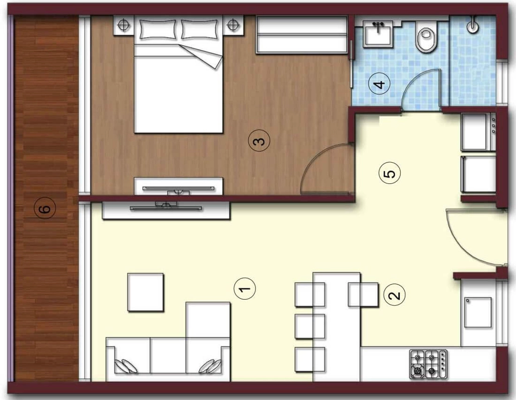 1 BHK Flat in Sikka Kimaya Greens in Sahastradhara Road, Dehradun - Image 924116