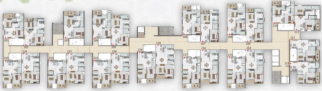 Floor Plan of R3 Ananda Lahari in null, Vijayawada - Image 417081