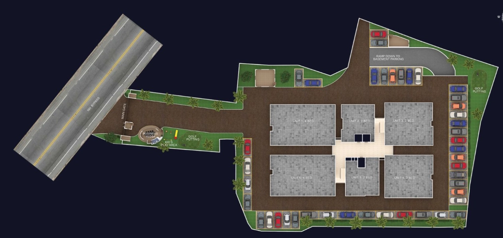 Master Plan of Confident Legacy in Vennala, Kochi - Image 417198