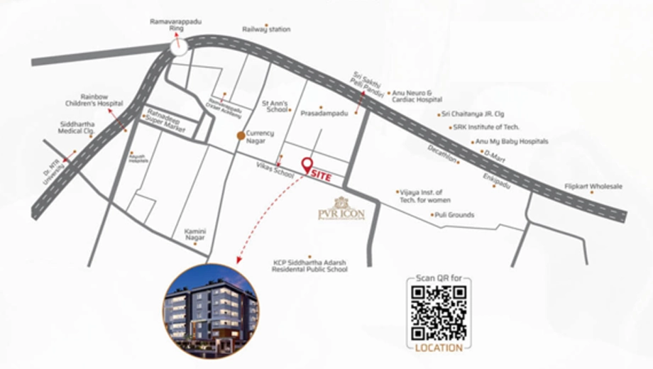 Location of PVR Grand in null, Vijayawada - Image 417206