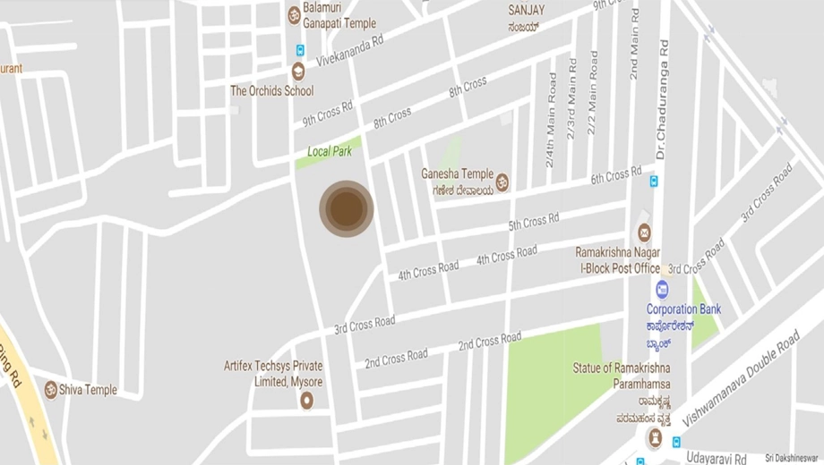 Location of Oxygen Courtyard in null, Mysore - Image 417213