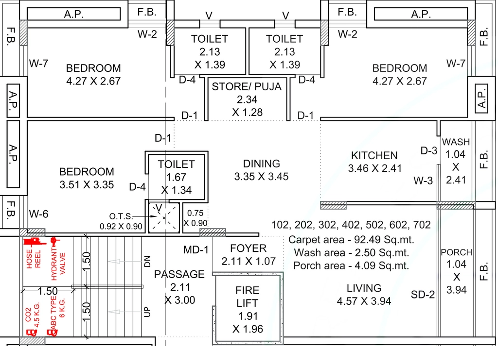 3 BHK Flat in Diamond Arise in Madhapar, Rajkot - Image 924187
