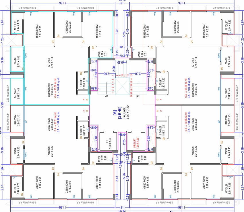 Master Plan of Yashvi Ratan Luxuria in Mota Varachha, Surat - Image 417314