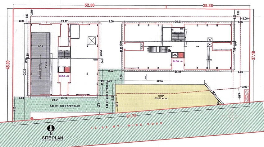Master Plan of Nilkanth Skycity Avenue in Althan, Surat - Image 417327