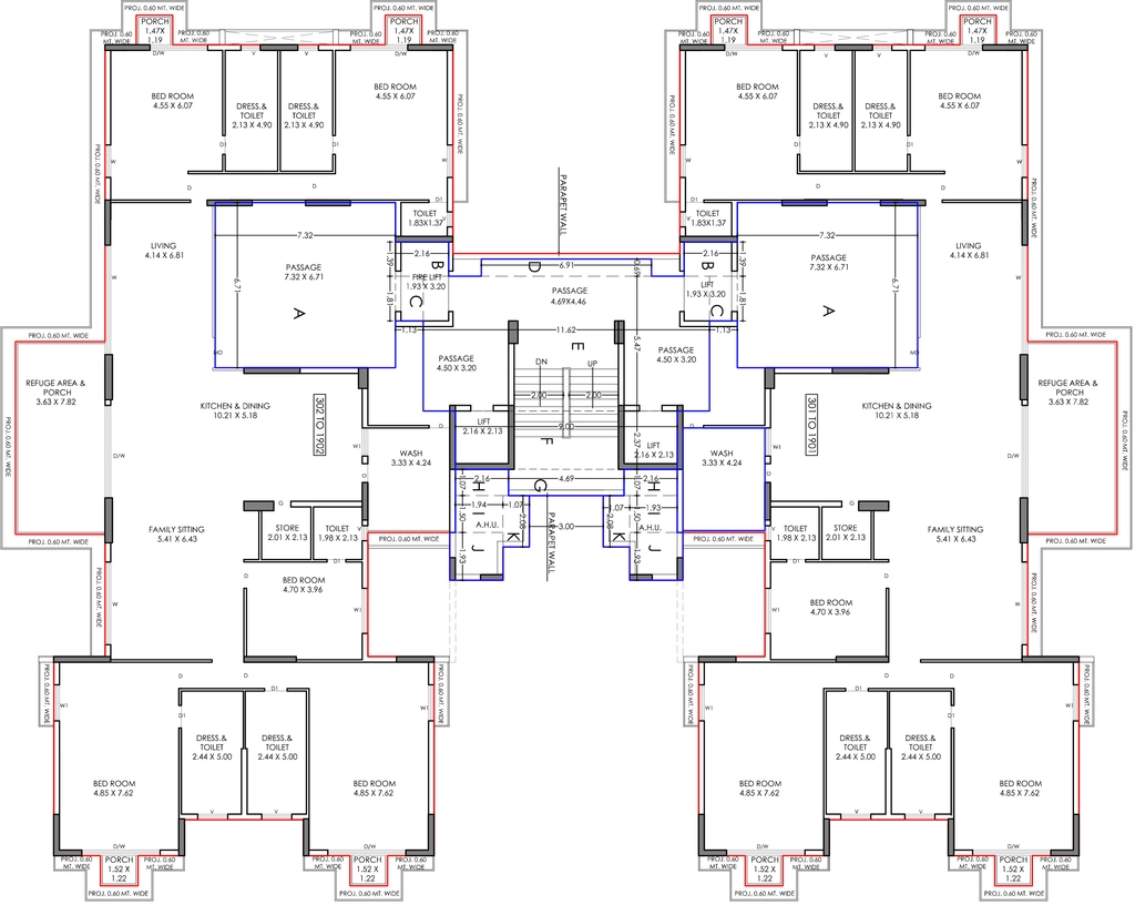 Floor Plan of Harvin Harmony Pride in null, Rajkot - Image 417346