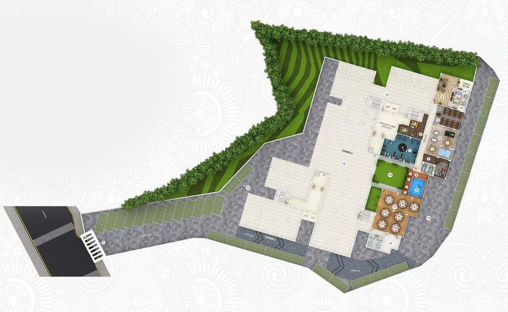 Master Plan of Queens Village in Beltola, Guwahati - Image 417752