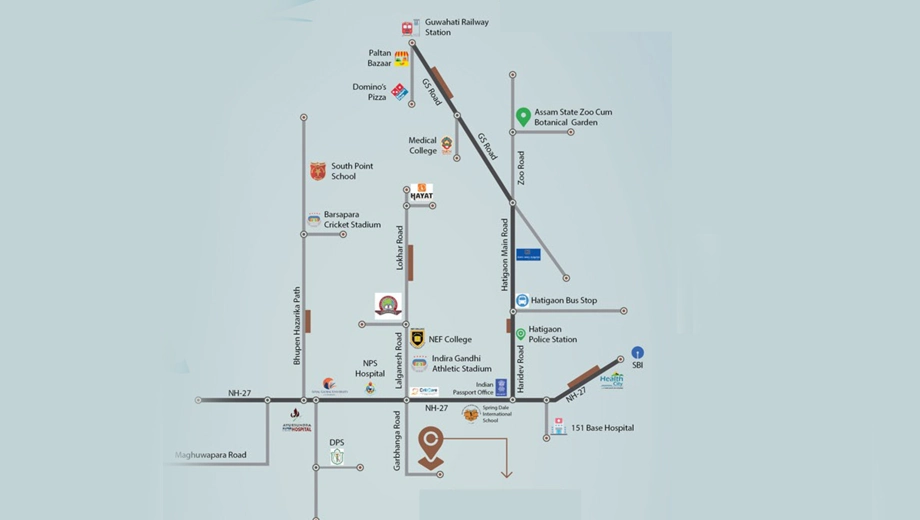 Location of Radiant Tower - Image 417757