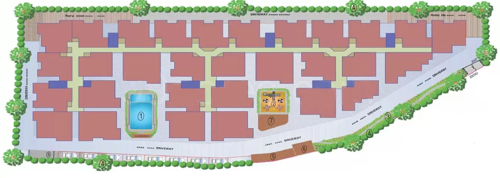 Master Plan of Sowparnika Blue Bells in Vijayanagar, Mysore - Image 417424