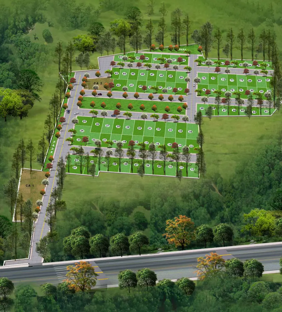 Master Plan of Ahad Iris in Hampapura, Mysore - Image 417409