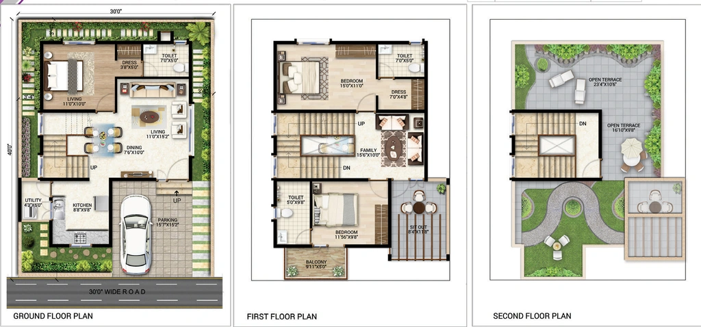 3 BHK House/Villa in Prithvi Orchids Villa in Hebbal, Mysore - Image 924269