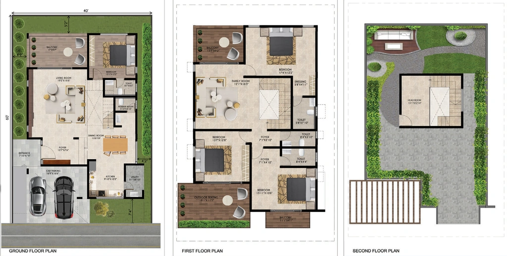 3 BHK House/Villa in Prithvi Orchids Villa in Hebbal, Mysore - Image 924271